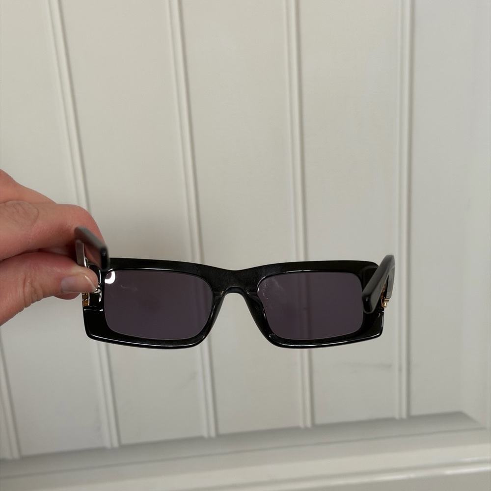 Bebe Rectangular Sunglasses - Picture 7 of 9